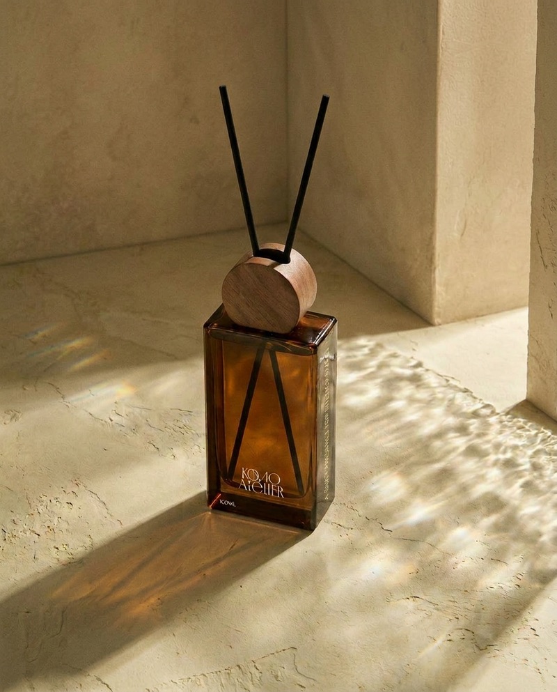 FORM II Reed Diffuser in use, reed diffuser aesthetic