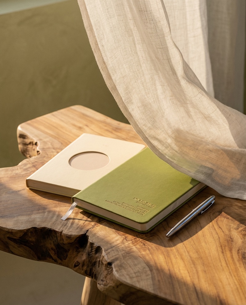 PAUSE Writing Set by Komo Atelier, detail view