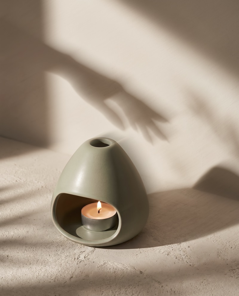 VESSEL Oil Burner by Komo Atelier, detail view